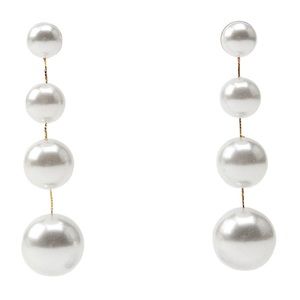 ZARA Drop Faux Pearl Earrings